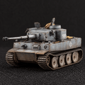 German Tiger I No. 100 – 1/72 Scale Very Early Production Grey Finished Model