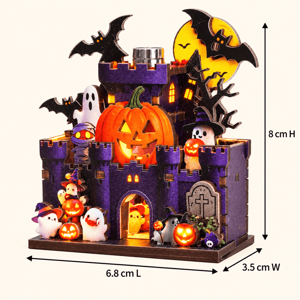 Haunted Castle DIY Miniature Model Kit