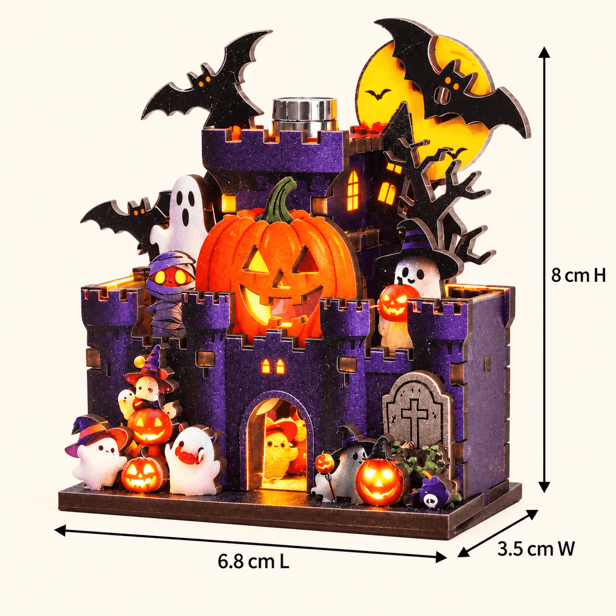 Haunted Castle DIY Miniature Model Kit