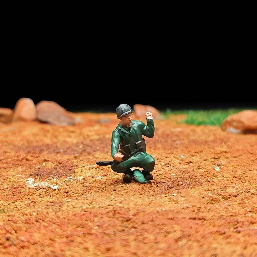 Hurricane Rescue WWII Diorama – 1/72 Scale 11 Figures with Base