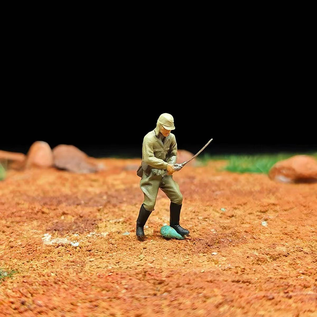 Hurricane Rescue WWII Diorama – 1/72 Scale 11 Figures with Base