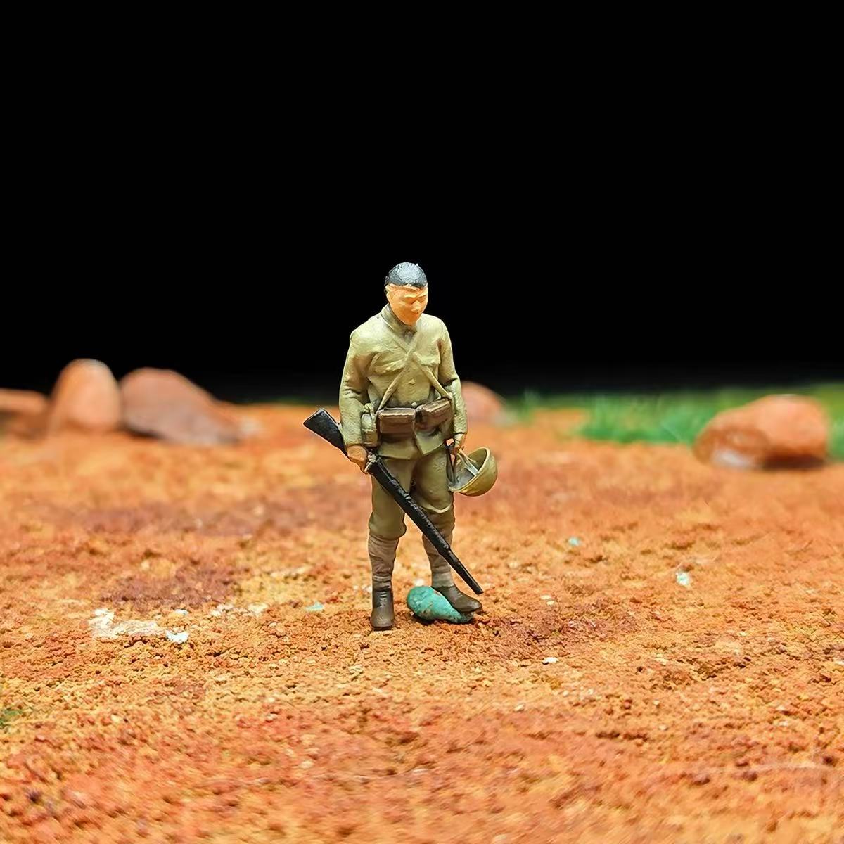 Hurricane Rescue WWII Diorama – 1/72 Scale 11 Figures with Base