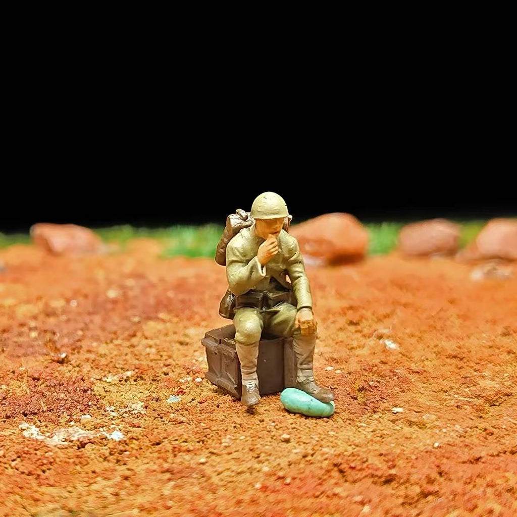 Hurricane Rescue WWII Diorama – 1/72 Scale 11 Figures with Base