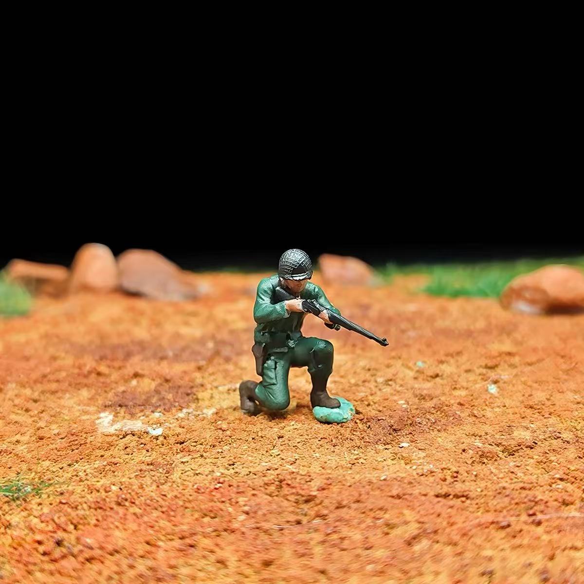 Hurricane Rescue WWII Diorama – 1/72 Scale 11 Figures with Base