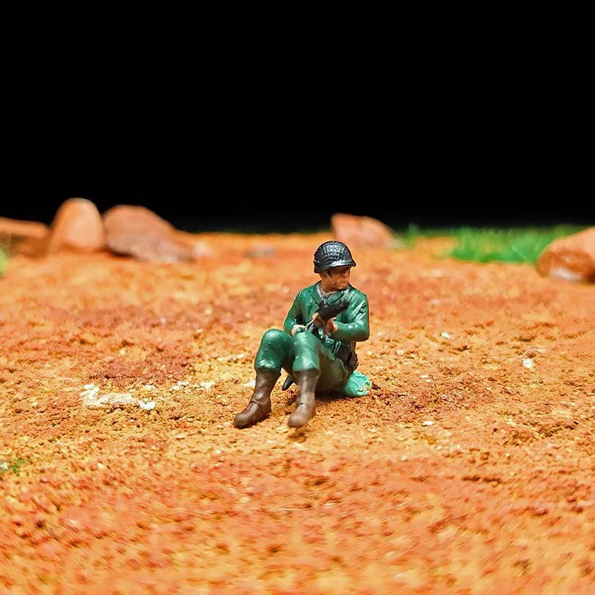Hurricane Rescue WWII Diorama – 1/72 Scale 11 Figures with Base