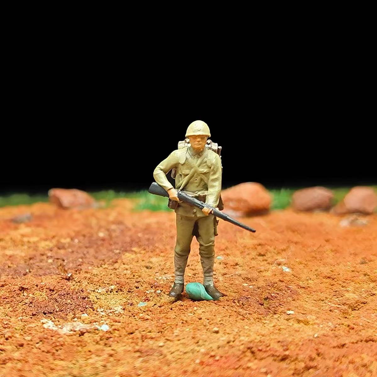 Hurricane Rescue WWII Diorama – 1/72 Scale 11 Figures with Base