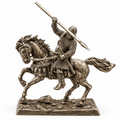 Imperial Javelin Cavalry – White Brass Mounted Miniature