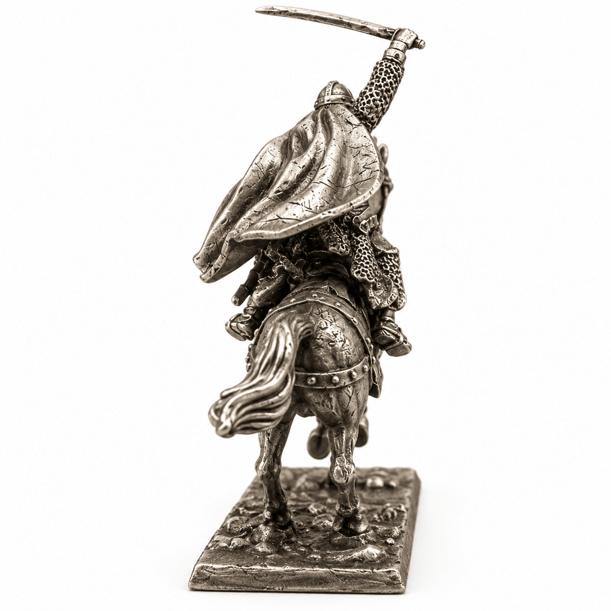 Imperial Sword Cavalry – White Brass Mounted Miniature
