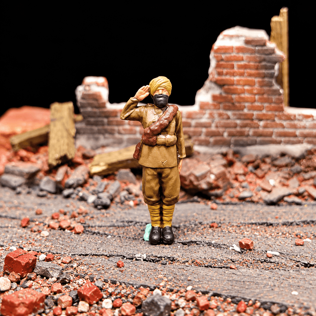 Indian Soldiers – 1/72 Scale Set of 9