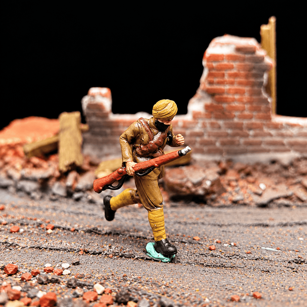 Indian Soldiers – 1/72 Scale Set of 9
