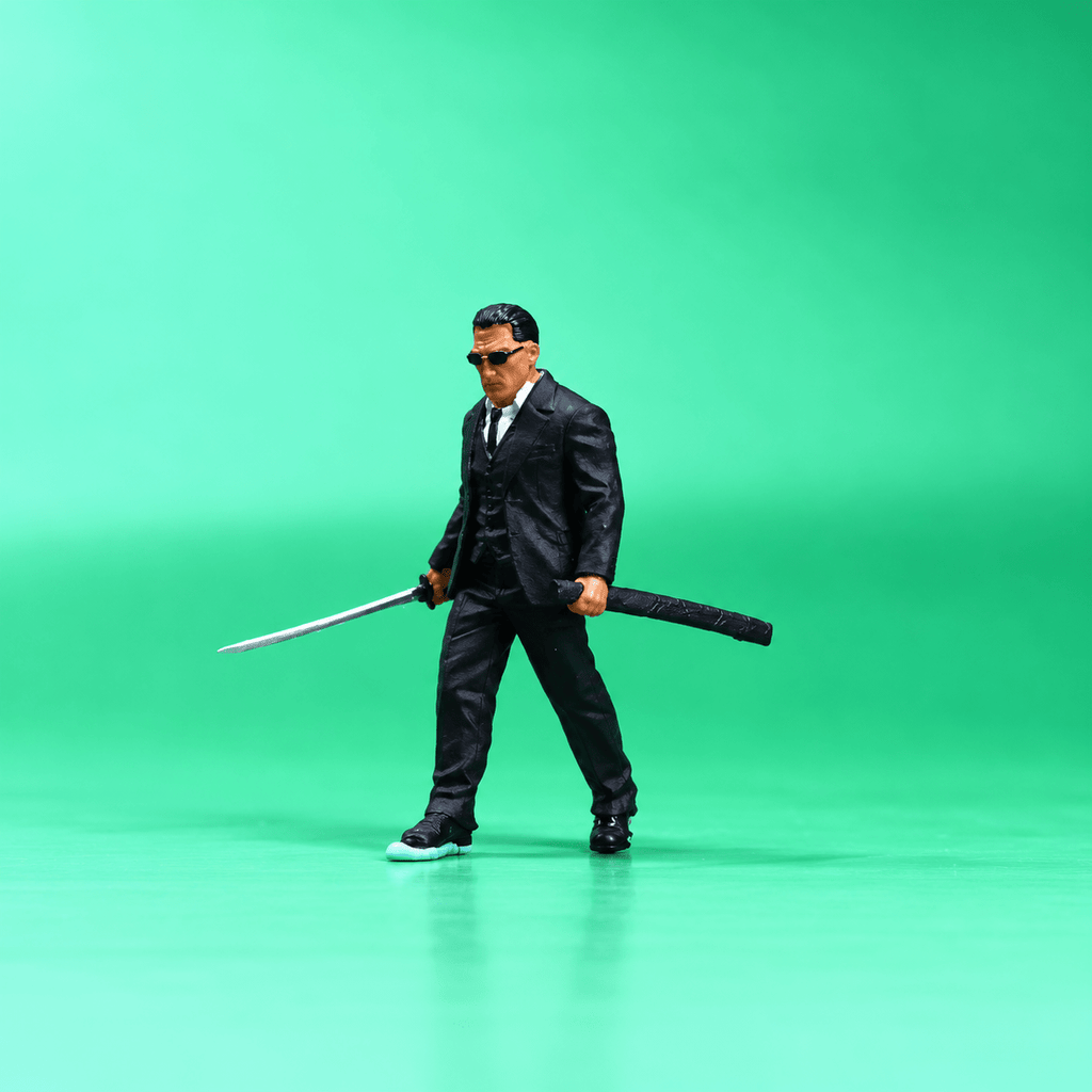 Japanese Yakuza – 1/64 Scale Set of 7 Miniature Figures