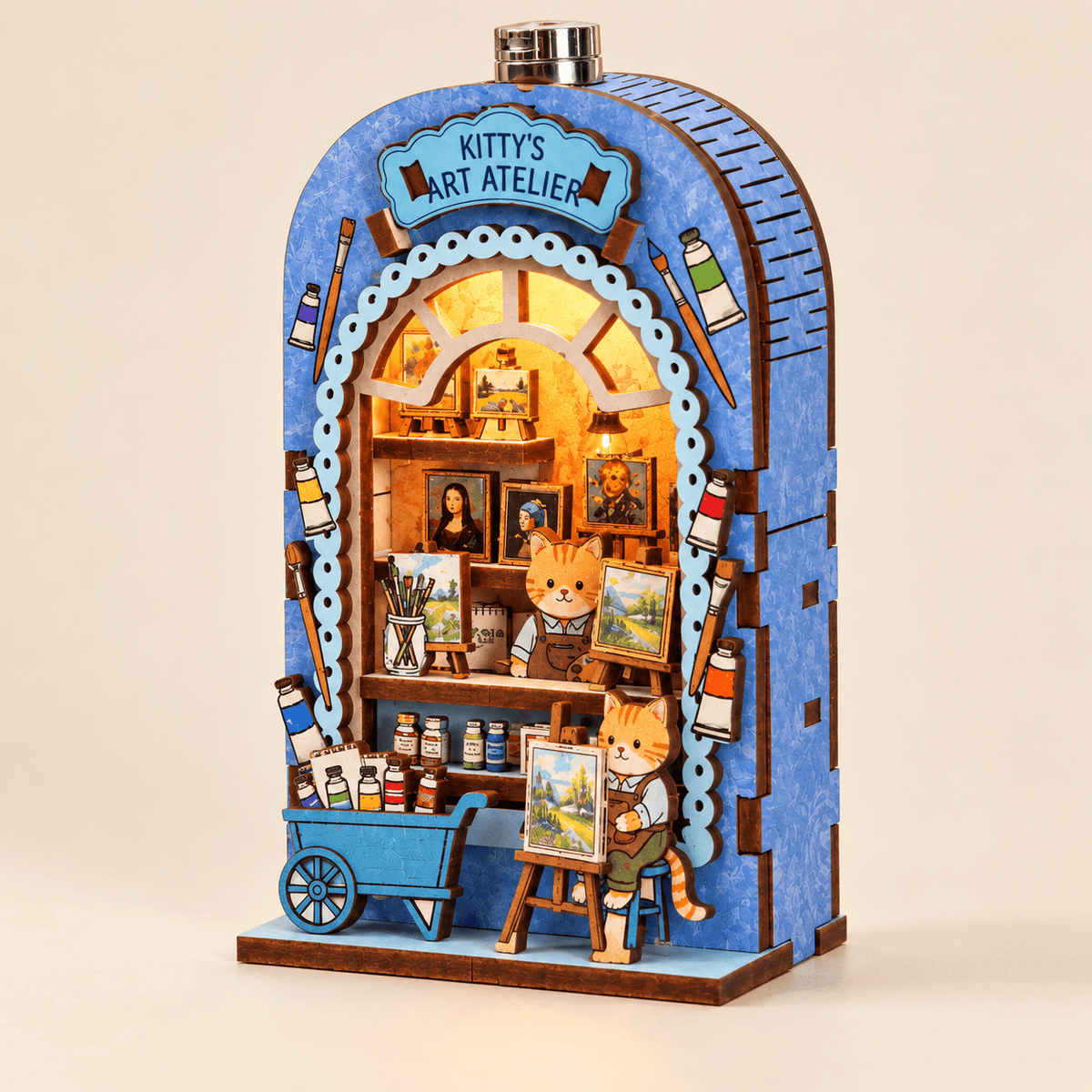 Kitty's Art Atelier DIY Miniature Model Kit