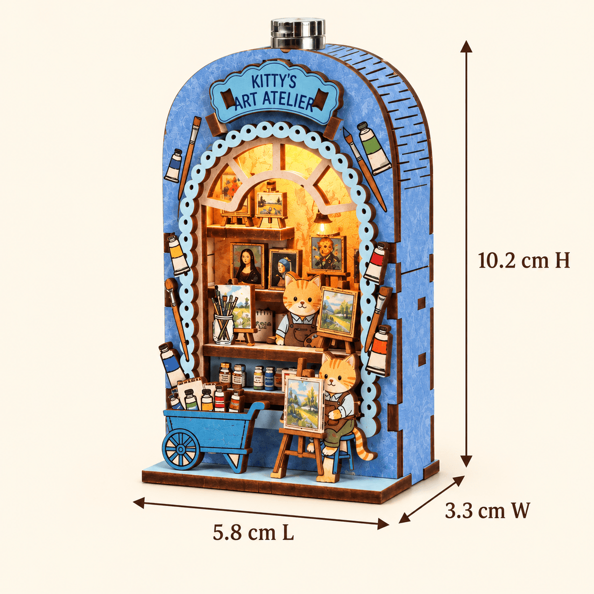 Kitty's Art Atelier DIY Miniature Model Kit