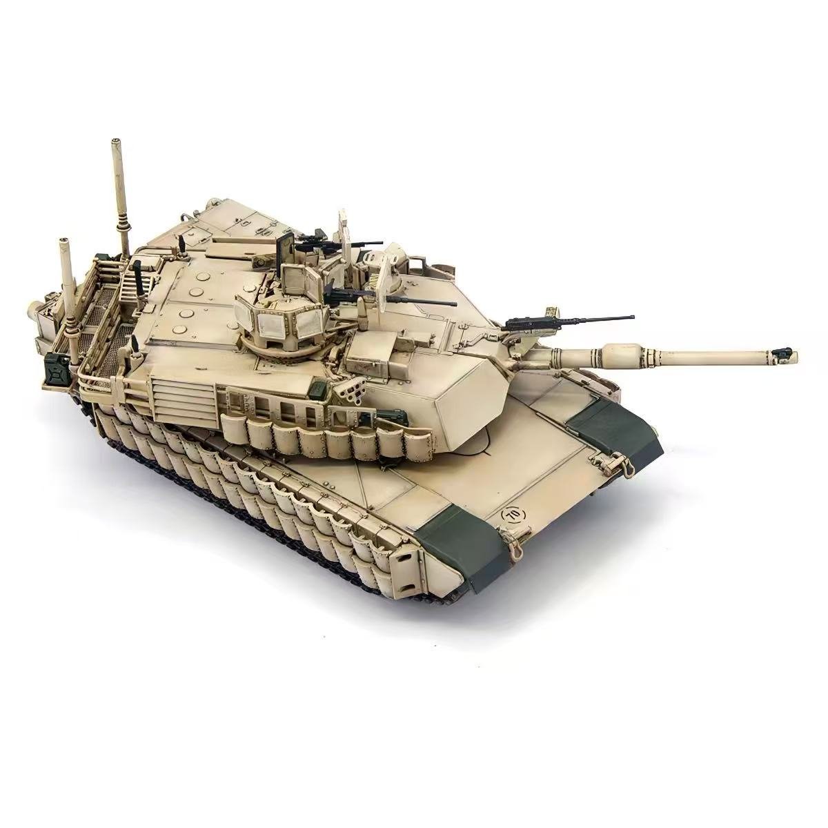 M1A2 SEP Abrams TUSK II – 1/72 Scale Lightly Weathered Finished Tank Model