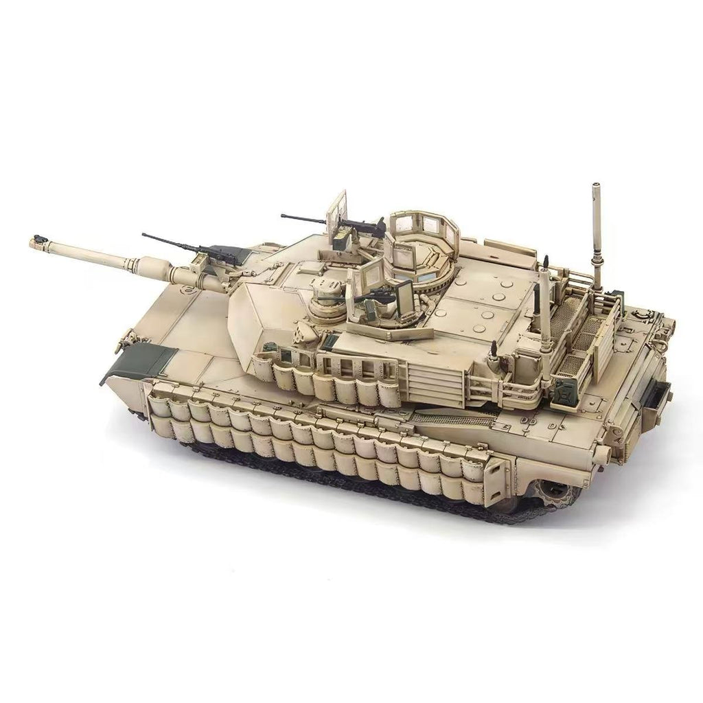 M1A2 SEP Abrams TUSK II – 1/72 Scale Lightly Weathered Finished Tank Model