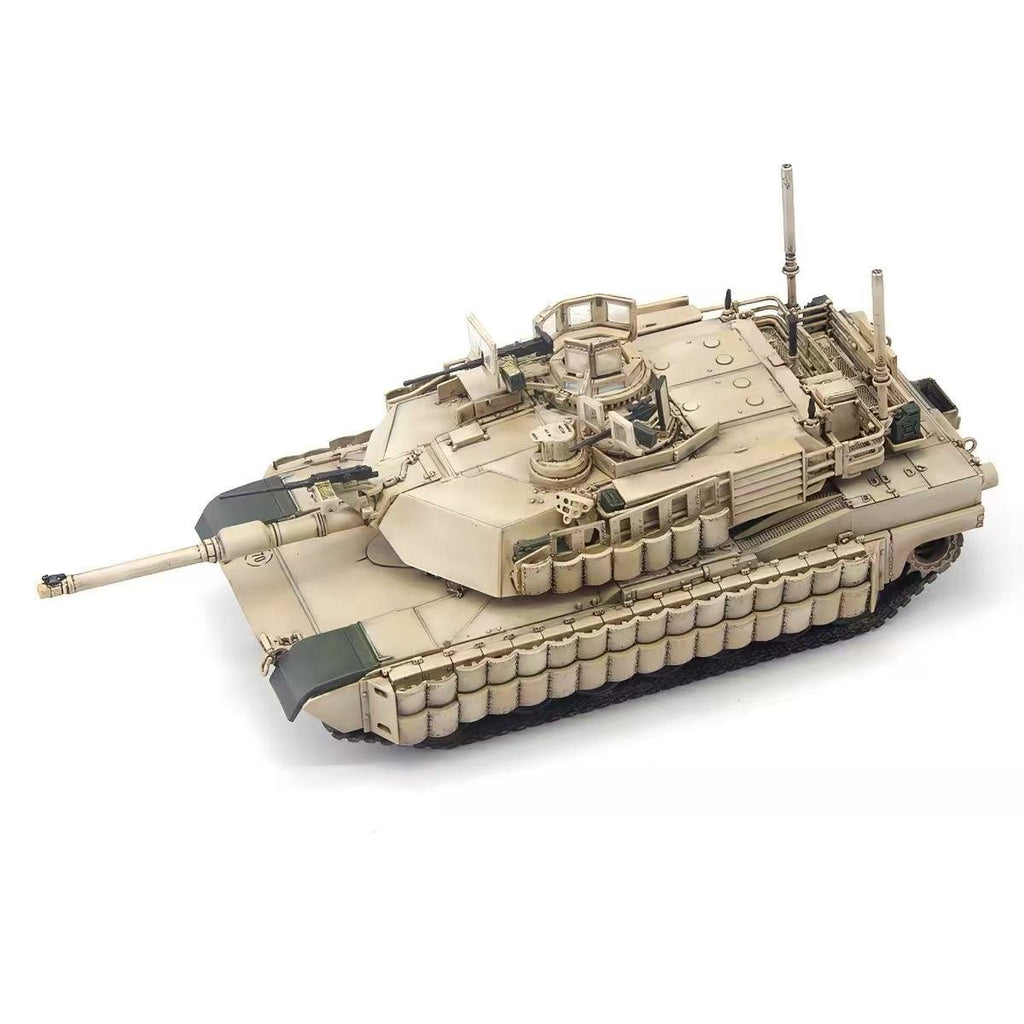 M1A2 SEP Abrams TUSK II – 1/72 Scale Lightly Weathered Finished Tank Model