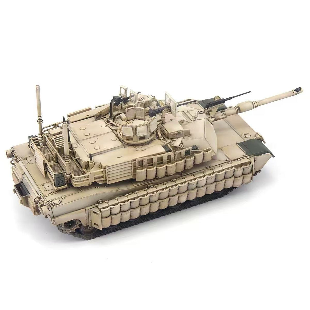 M1A2 SEP Abrams TUSK II – 1/72 Scale Lightly Weathered Finished Tank Model