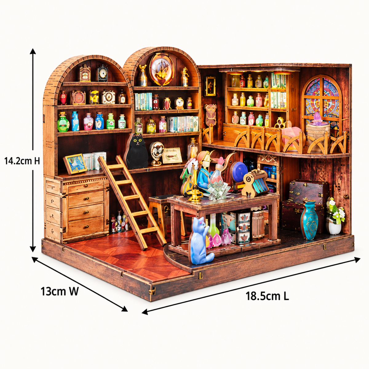 Magical Potion Lab DIY Miniature Model Kit