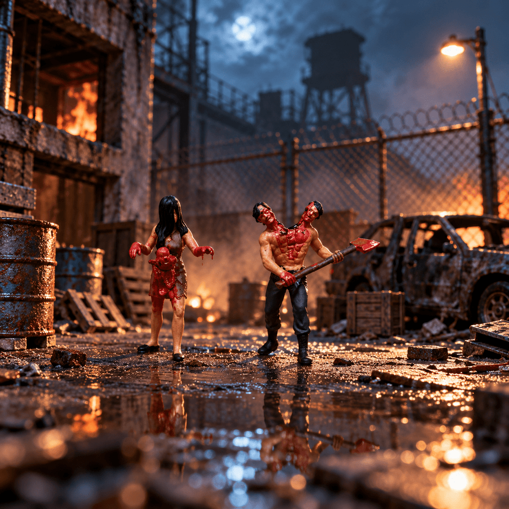 Mutant Horror Duo – 1/64 Scale Set of 2 Miniature Figures