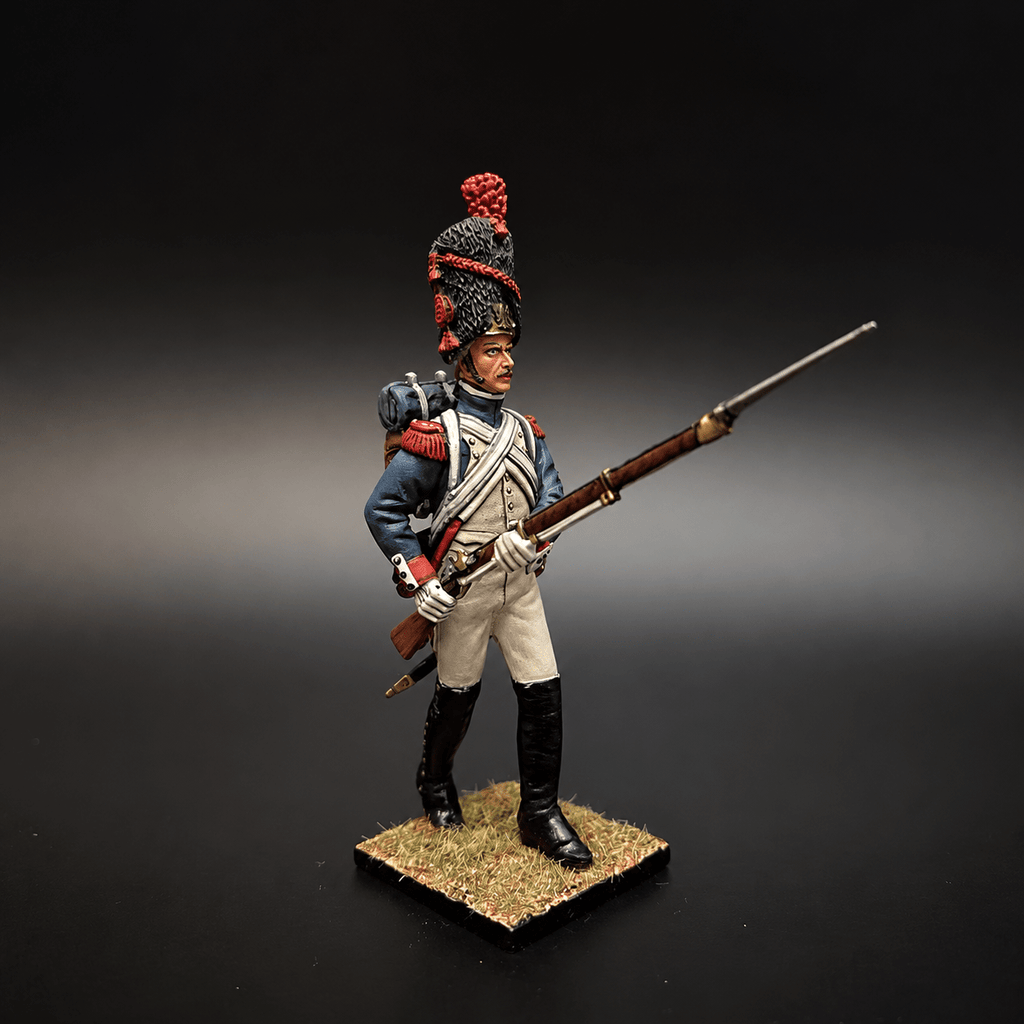 Napoleonic Old Guard – 1/30 Scale Tin Alloy Soldier Figures