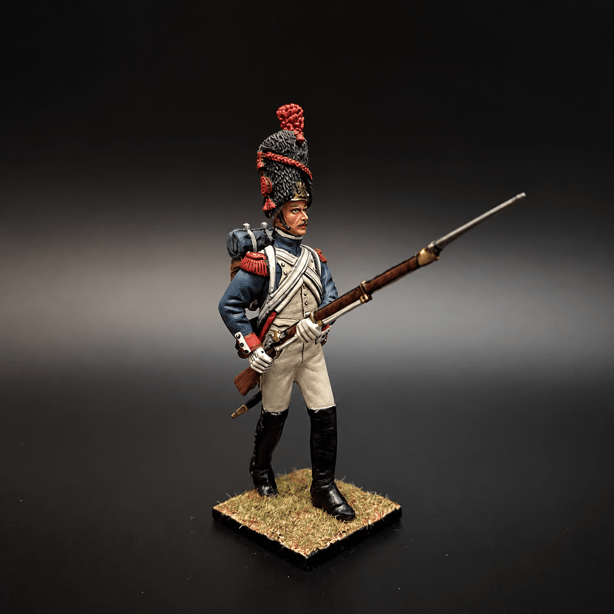 Napoleonic Old Guard – 1/30 Scale Tin Alloy Soldier Figures