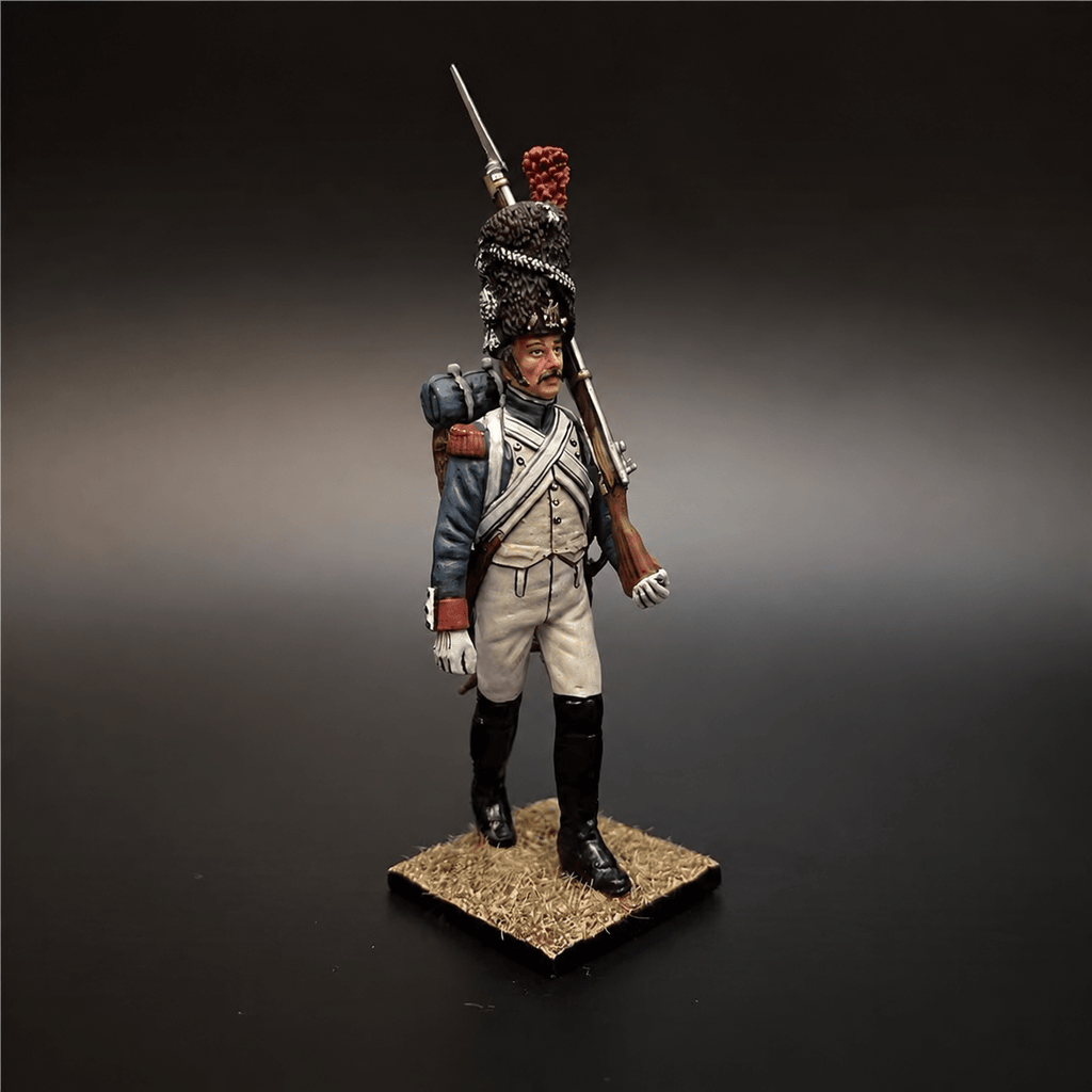 Napoleonic Old Guard – 1/30 Scale Tin Alloy Soldier Figures