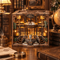 No.99 Archives Library DIY Miniature Model Kit - Little Relic Studio