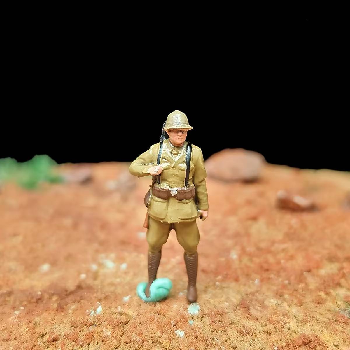 North Africa Soldiers – 1/72 Scale Set of 4