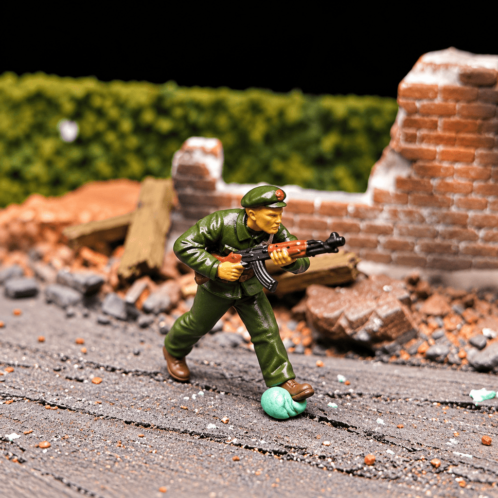 North Korean Soldiers – 1/72 Scale Set of 10