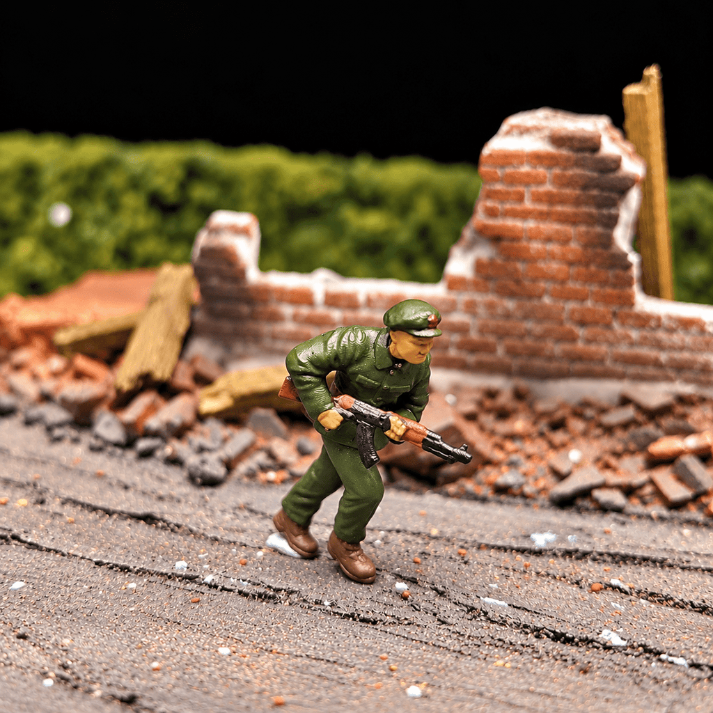 North Korean Soldiers – 1/72 Scale Set of 10