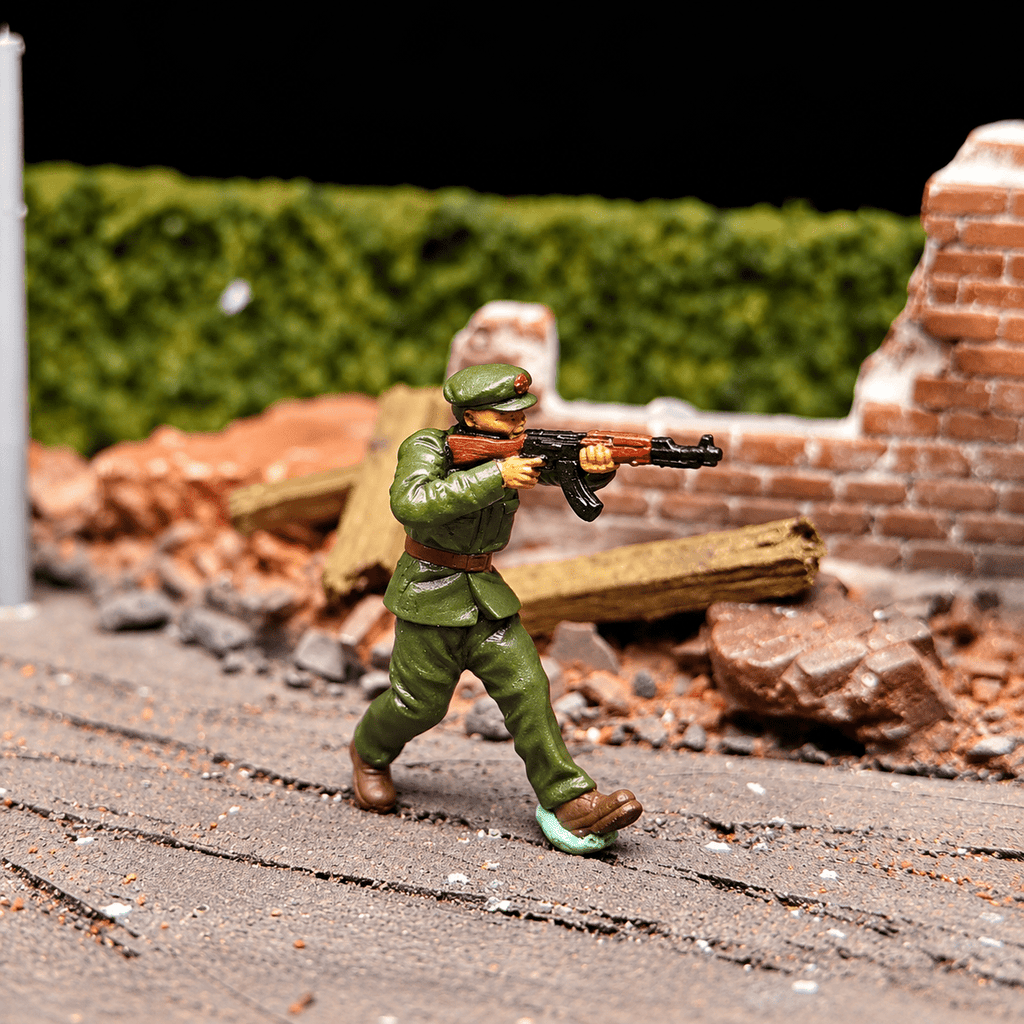 North Korean Soldiers – 1/72 Scale Set of 10