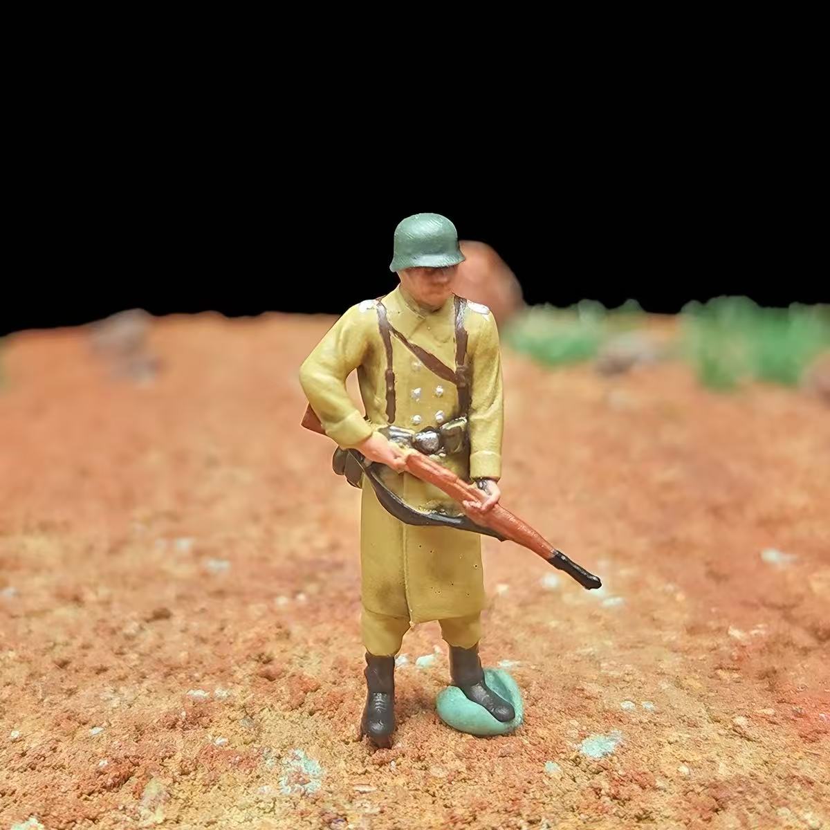 Prisoner Escort Diorama – 11 Soldier Figures with Base