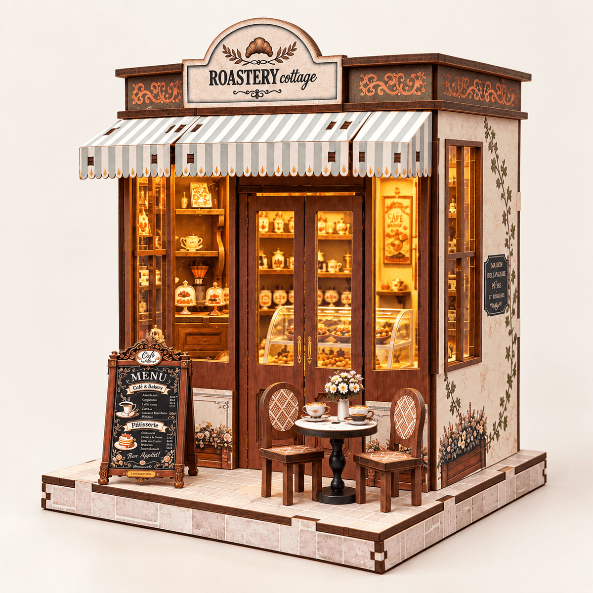 Roastery Cottage DIY Miniature Model Kit - Little Relic Studio