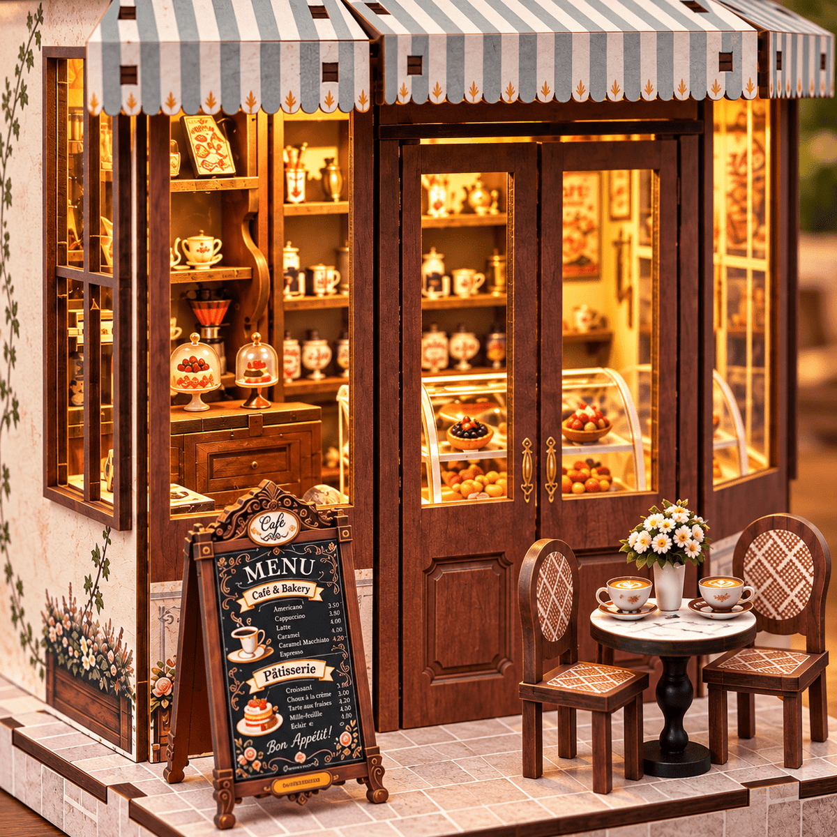 Roastery Cottage DIY Miniature Model Kit - Little Relic Studio