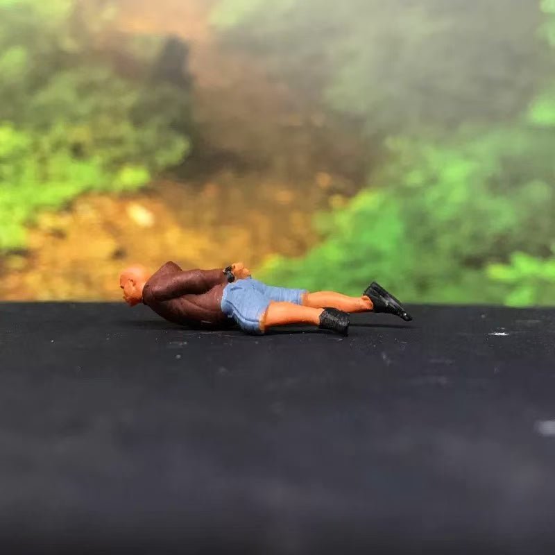 Robbers & Hostages – 1/64 Scale Set of 10 Figures (5 + 5)