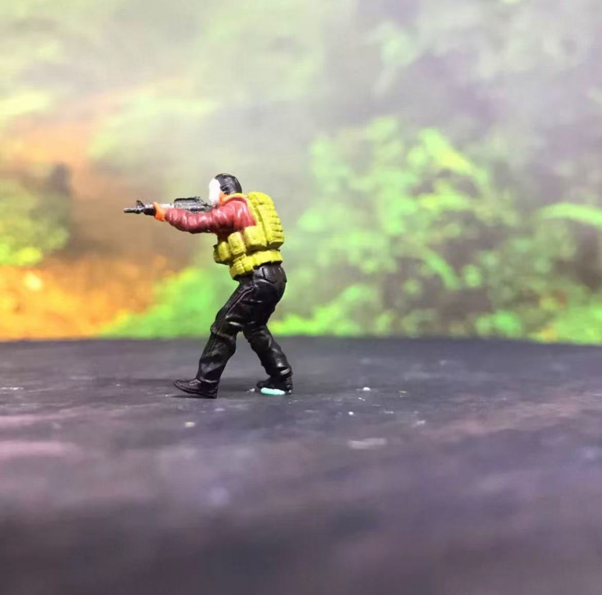 Robbers & Hostages – 1/64 Scale Set of 10 Figures (5 + 5)