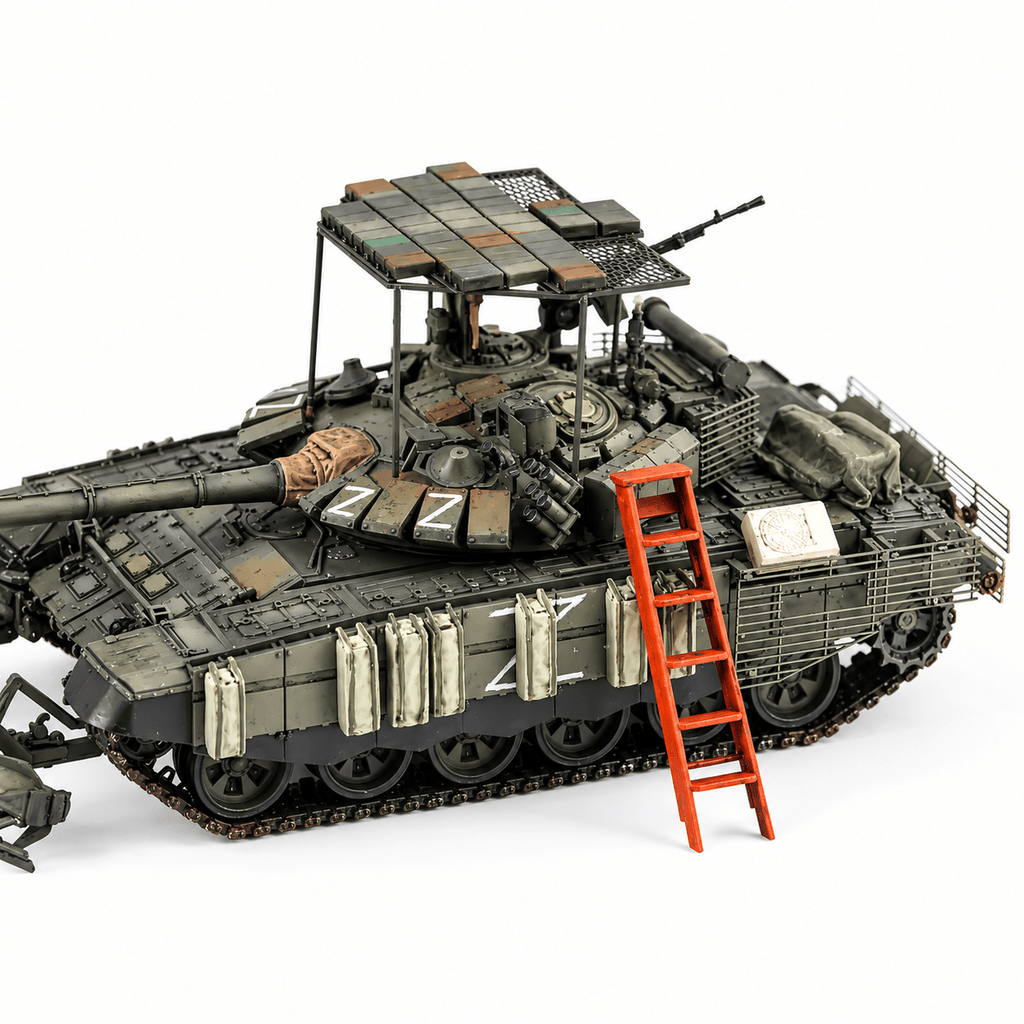 Russian T-72B3M Main Battle Tank – 1/72 Scale Battlefield Version B