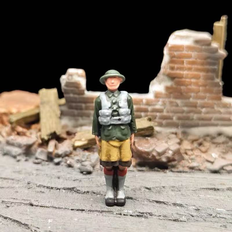 Scottish Soldiers – 1/72 Scale Set of 8