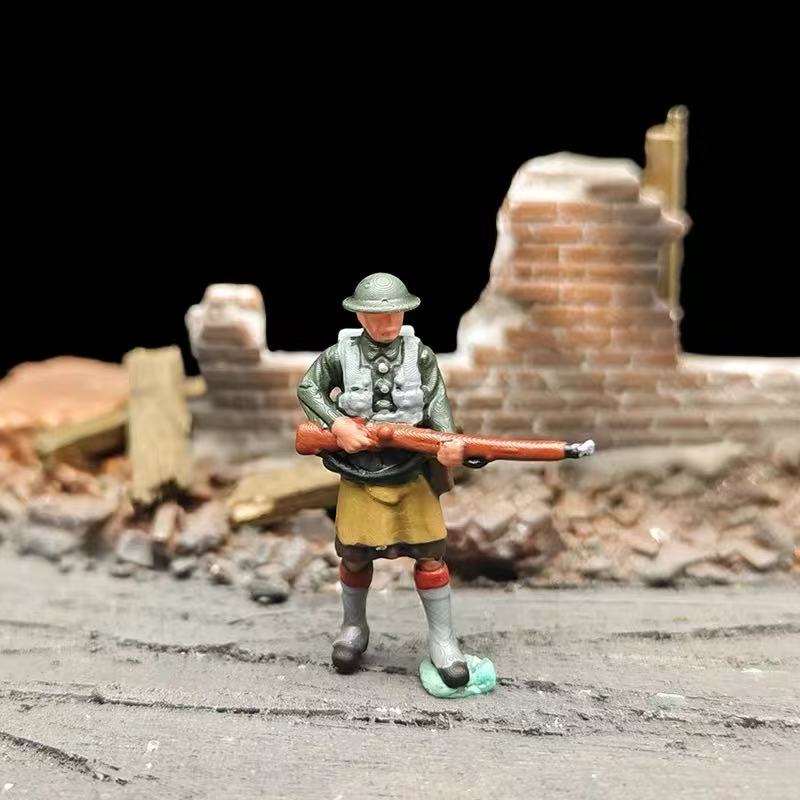 Scottish Soldiers – 1/72 Scale Set of 8