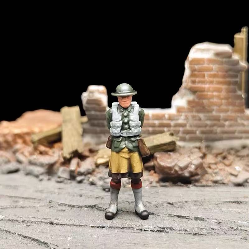 Scottish Soldiers – 1/72 Scale Set of 8