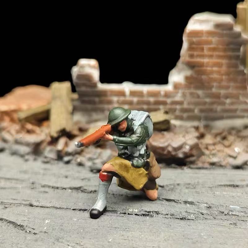 Scottish Soldiers – 1/72 Scale Set of 8