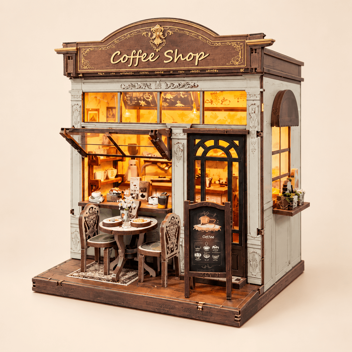 Serendipity Cafe DIY Miniature Model Kit