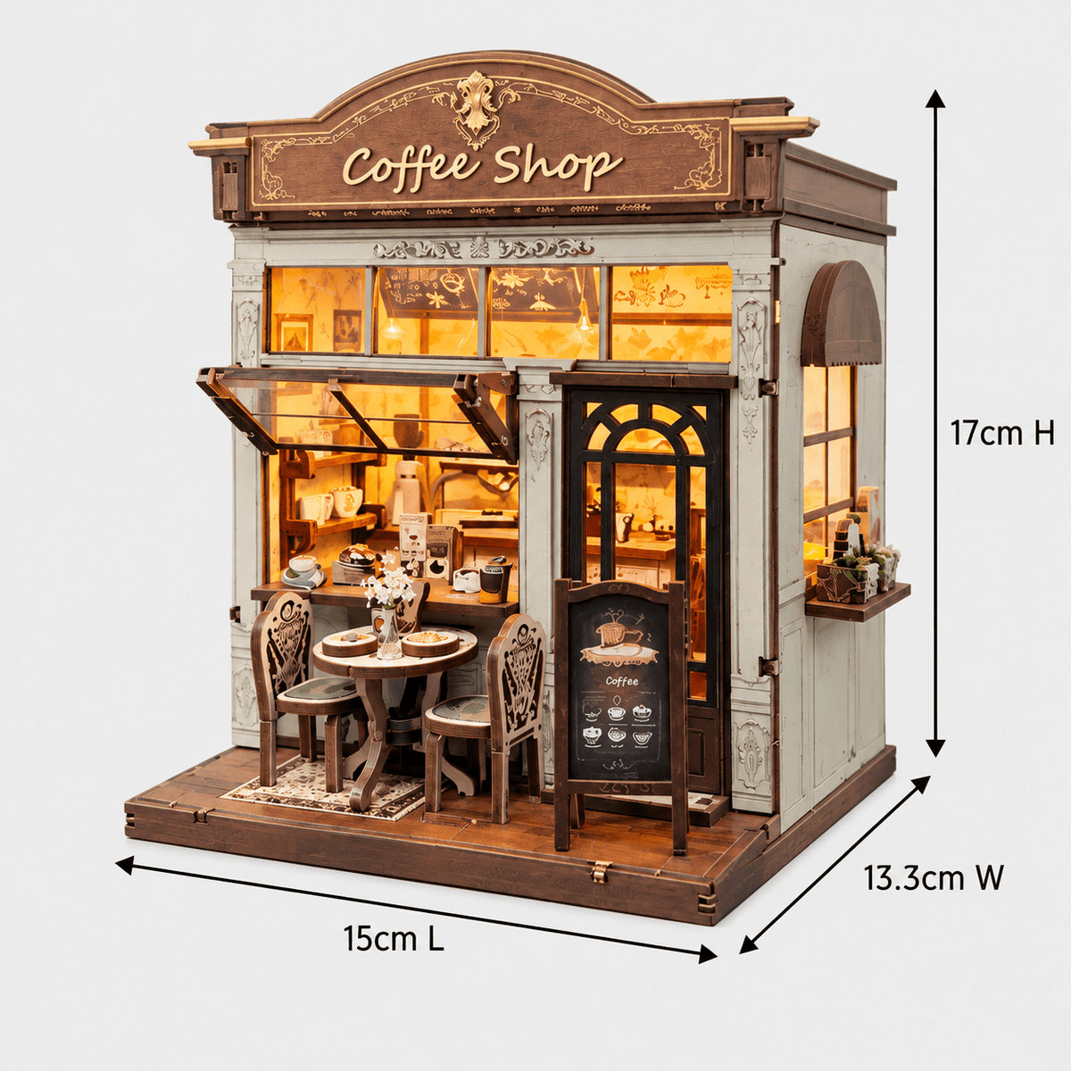 Serendipity Cafe DIY Miniature Model Kit
