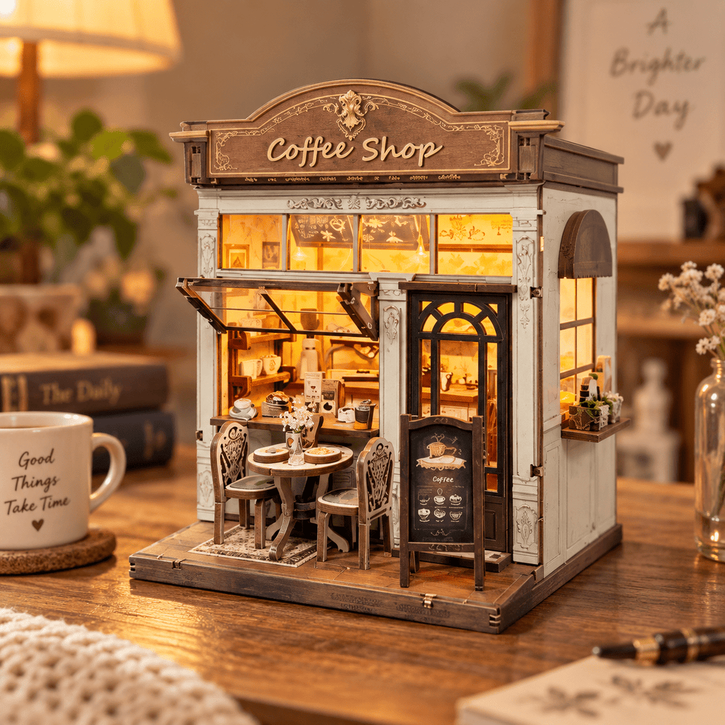 Serendipity Cafe DIY Miniature Model Kit