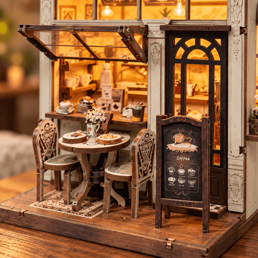 Serendipity Cafe DIY Miniature Model Kit