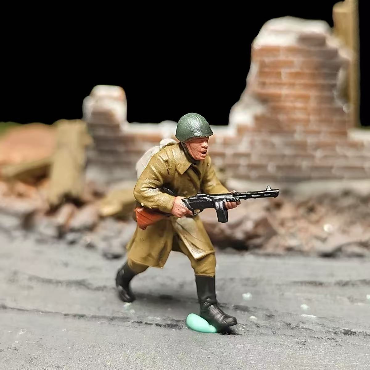 Soviet Red Army Soldiers – 1/72 Scale Set of 10