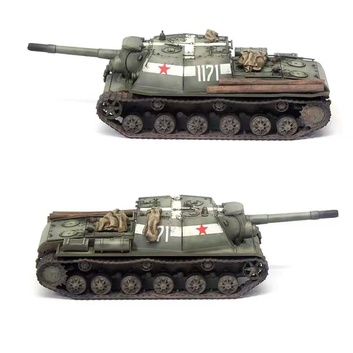 Soviet SU-152 No. 1171 – 1/72 Scale Berlin 1945 Weathered Model
