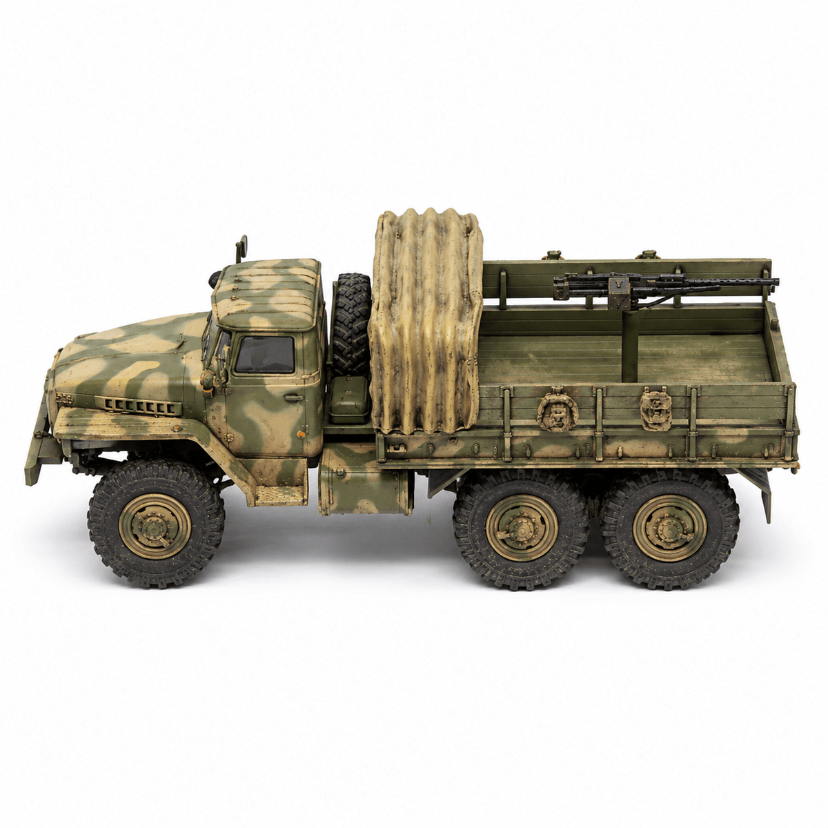 Soviet Ural Armed Truck – 1/72 Scale Afghanistan Finished Model