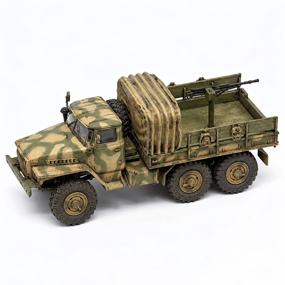 Soviet Ural Armed Truck – 1/72 Scale Afghanistan Finished Model