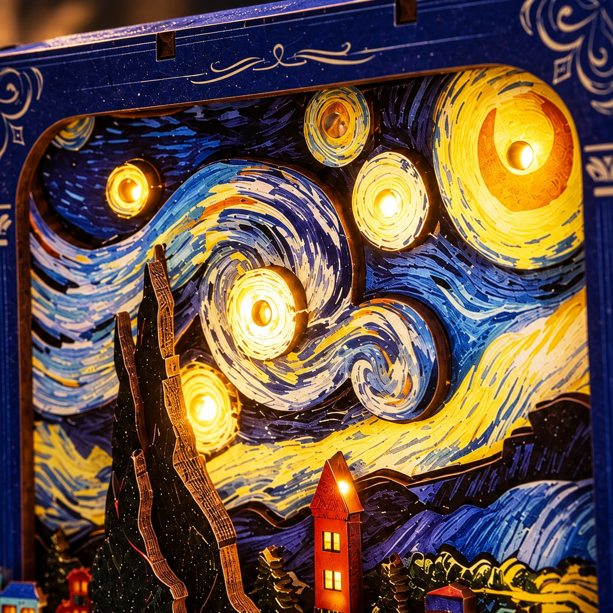 Starry Night Dream DIY Miniature Model Kit